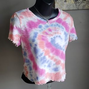 Hollister Must Have Collection Tie-Dye Crop